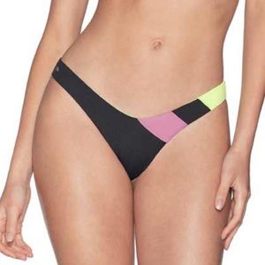 MAAJI Moonlit Voyage Viva Reversible Double V Rib Bikini Bottoms SZ S NWT